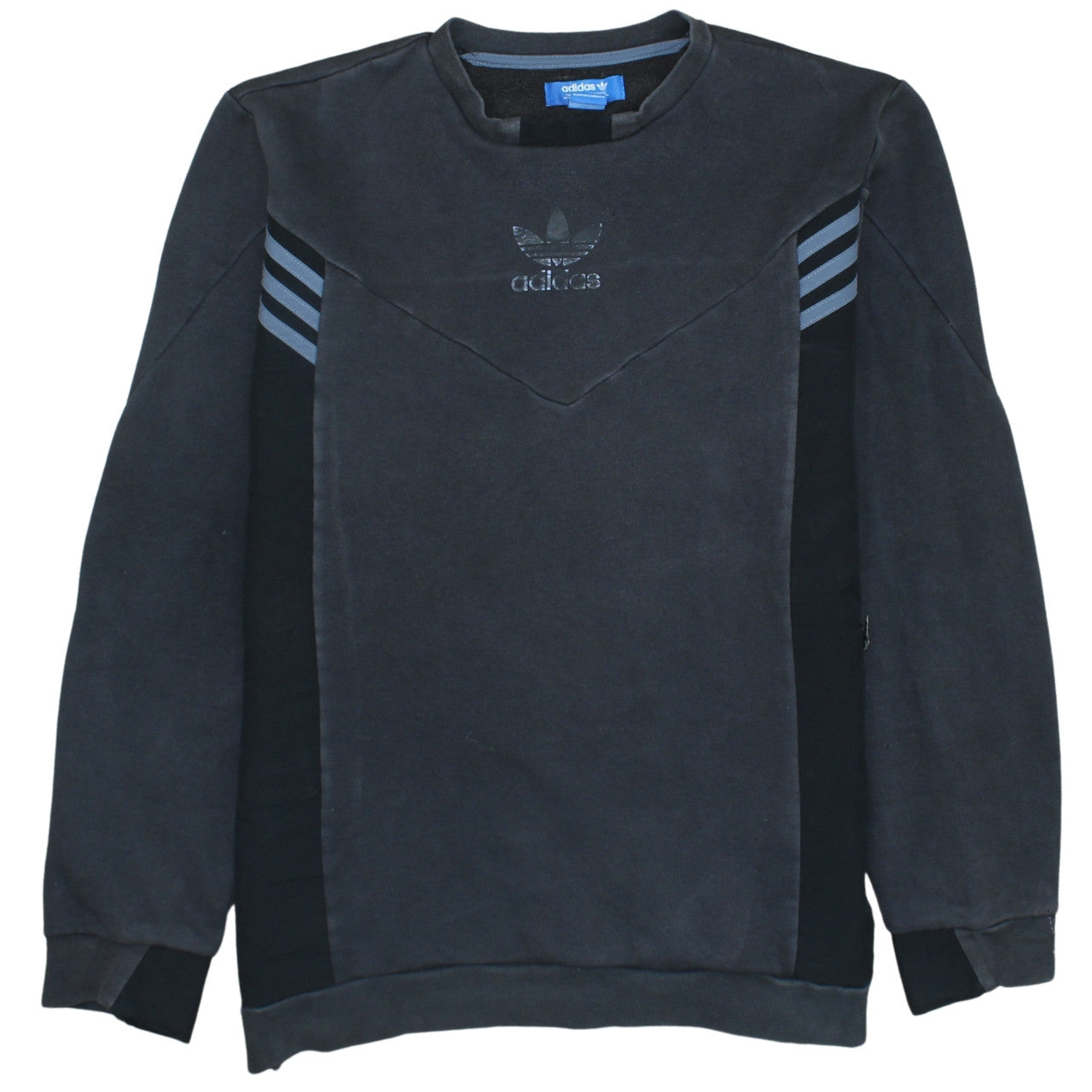 Mens UK Size L adidas Black Pullover Sweatshirt