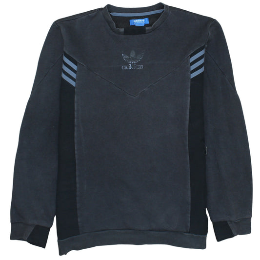 Mens UK Size L adidas Black Pullover Sweatshirt