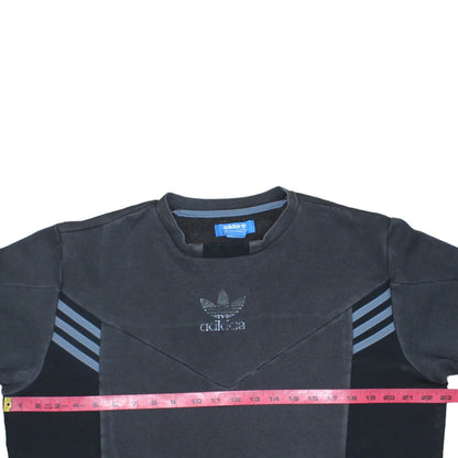 Mens UK Size L adidas Black Pullover Sweatshirt
