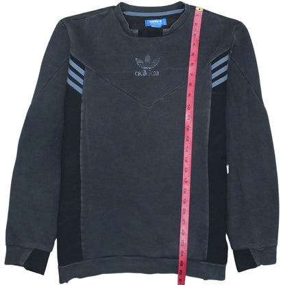Mens UK Size L adidas Black Pullover Sweatshirt