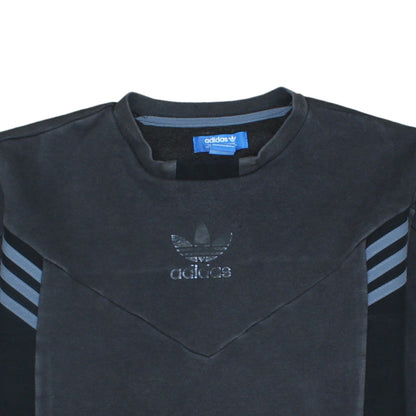 Mens UK Size L adidas Black Pullover Sweatshirt