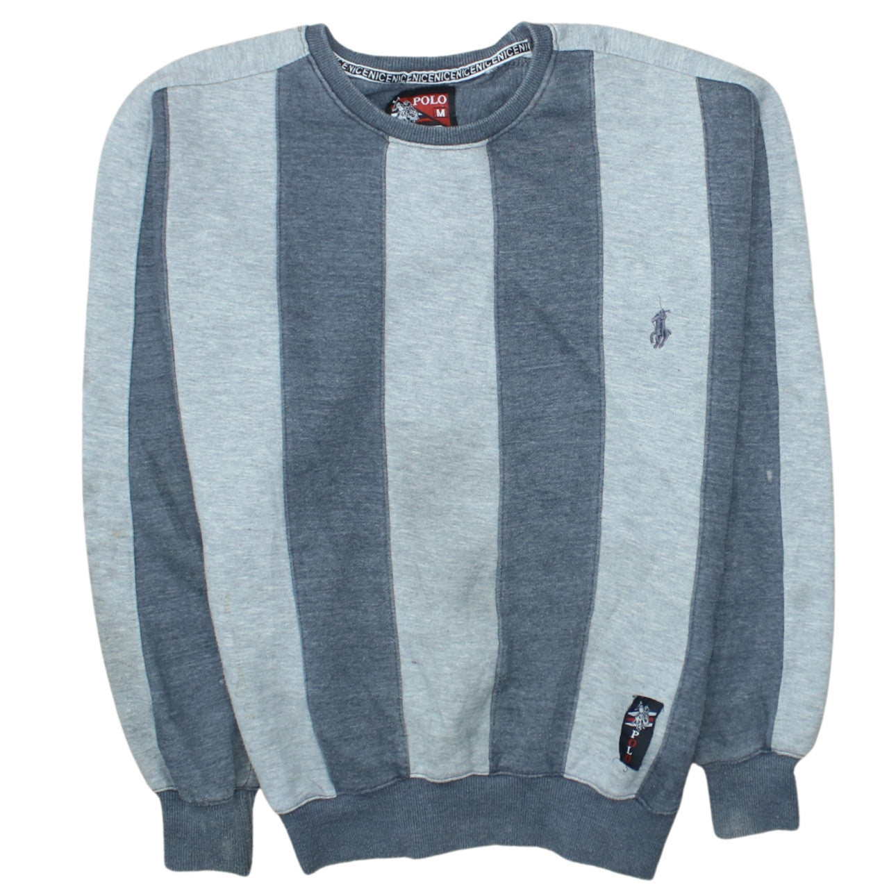 Mens UK Size M U.S. Polo Assn. Grey Pullover Sweatshirt