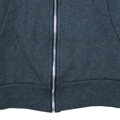 Mens UK Size S Cedarwood State Grey Full Zip Hoodie