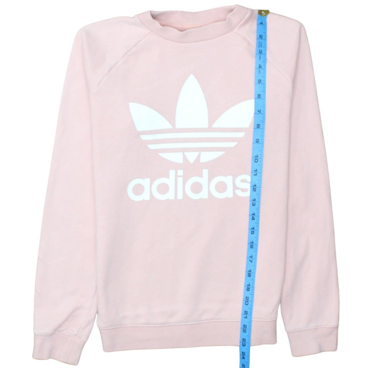 Womens UK Size XS adidas Pink Pullover Sweatshirt