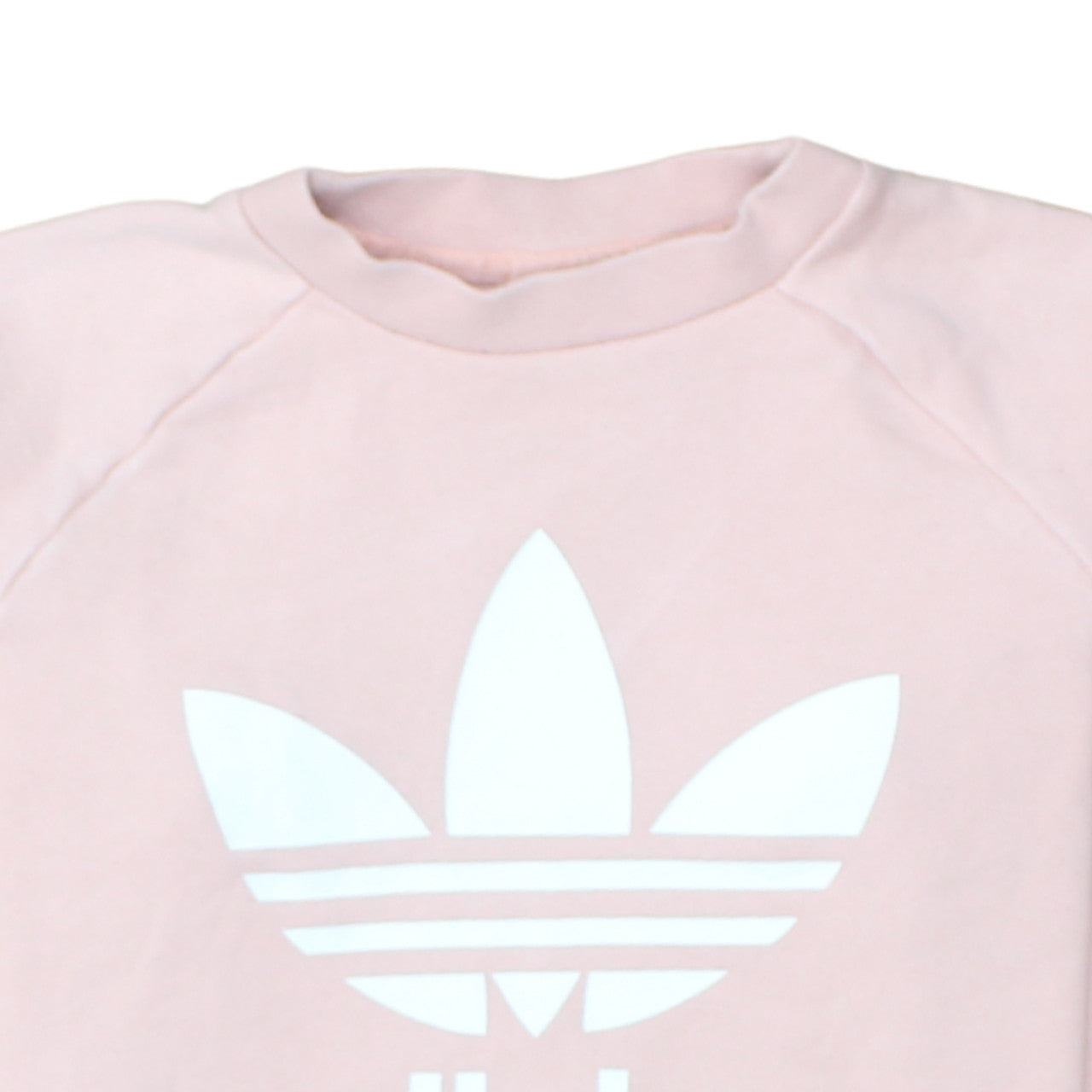 Womens UK Size XS adidas Pink Pullover Sweatshirt