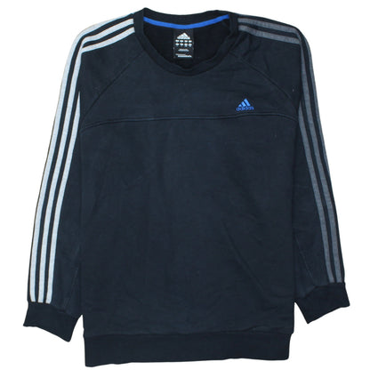 Mens UK Size L adidas Black Pullover Sweatshirt