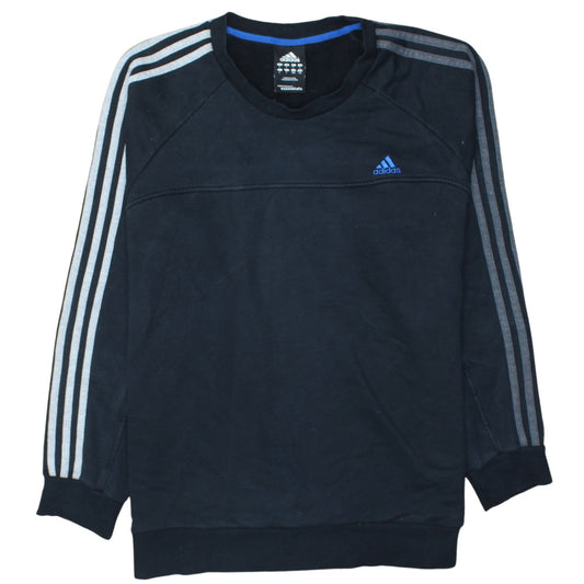 Mens UK Size L adidas Black Pullover Sweatshirt