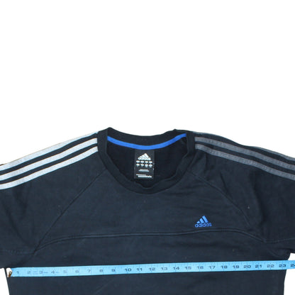 Mens UK Size L adidas Black Pullover Sweatshirt