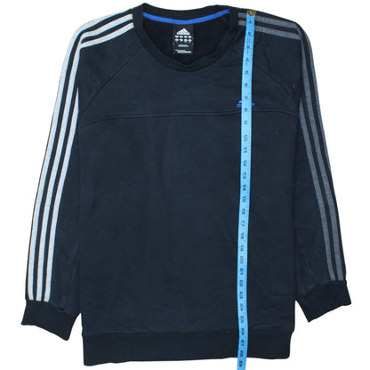 Mens UK Size L adidas Black Pullover Sweatshirt