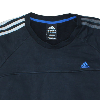 Mens UK Size L adidas Black Pullover Sweatshirt