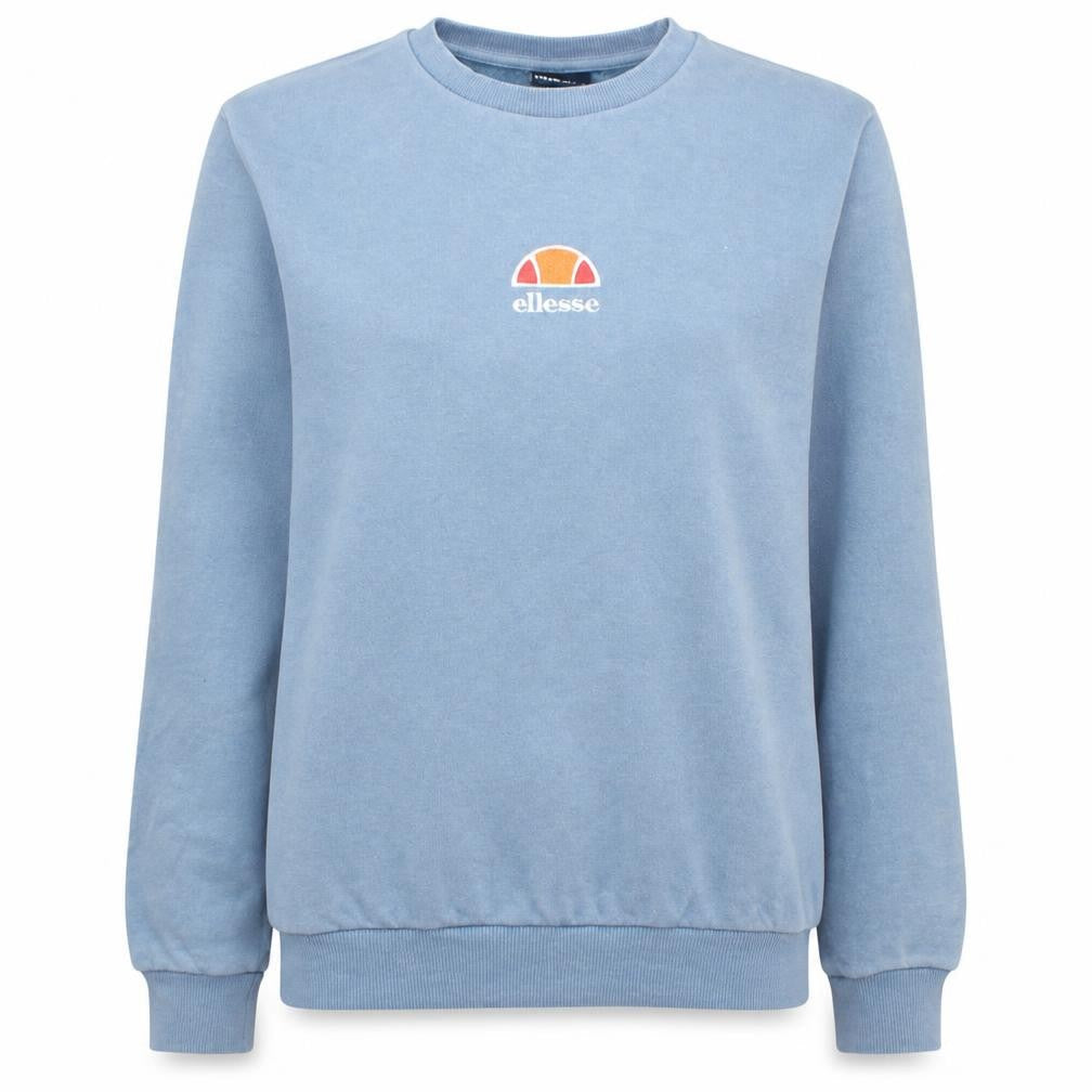 Womens UK Size 10 ellesse Blue Pullover Sweatshirt