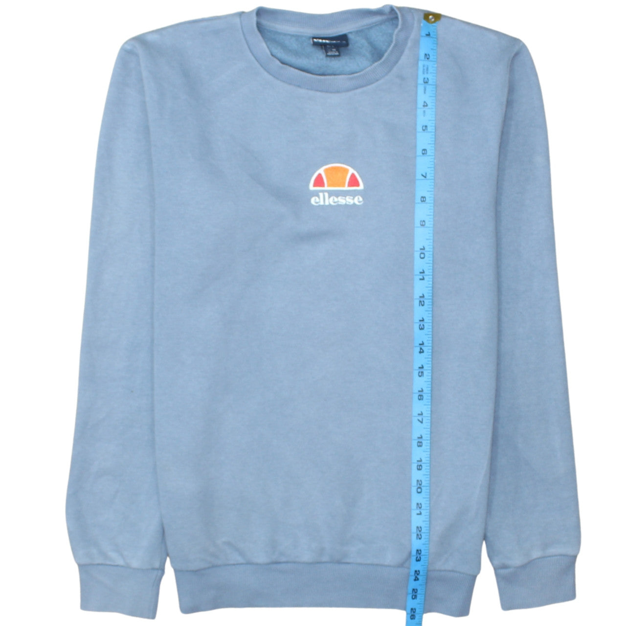 Womens UK Size 10 ellesse Blue Pullover Sweatshirt