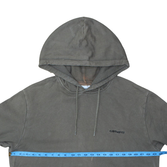 Mens UK Size M Carhartt Grey Pullover Hoodie