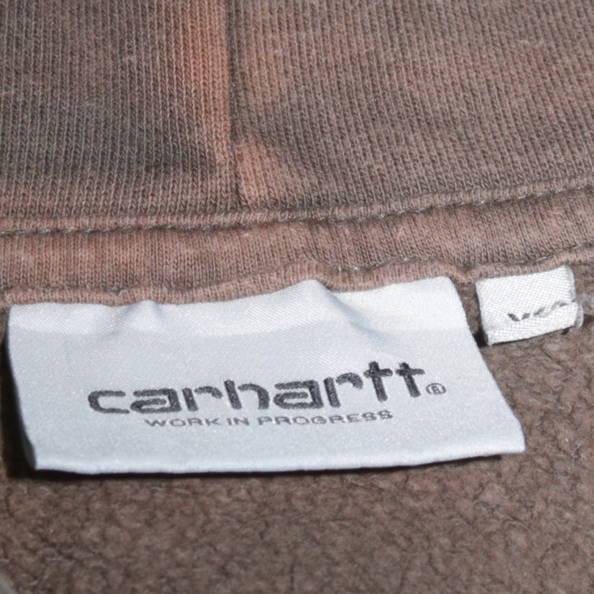 Mens UK Size M Carhartt Grey Pullover Hoodie