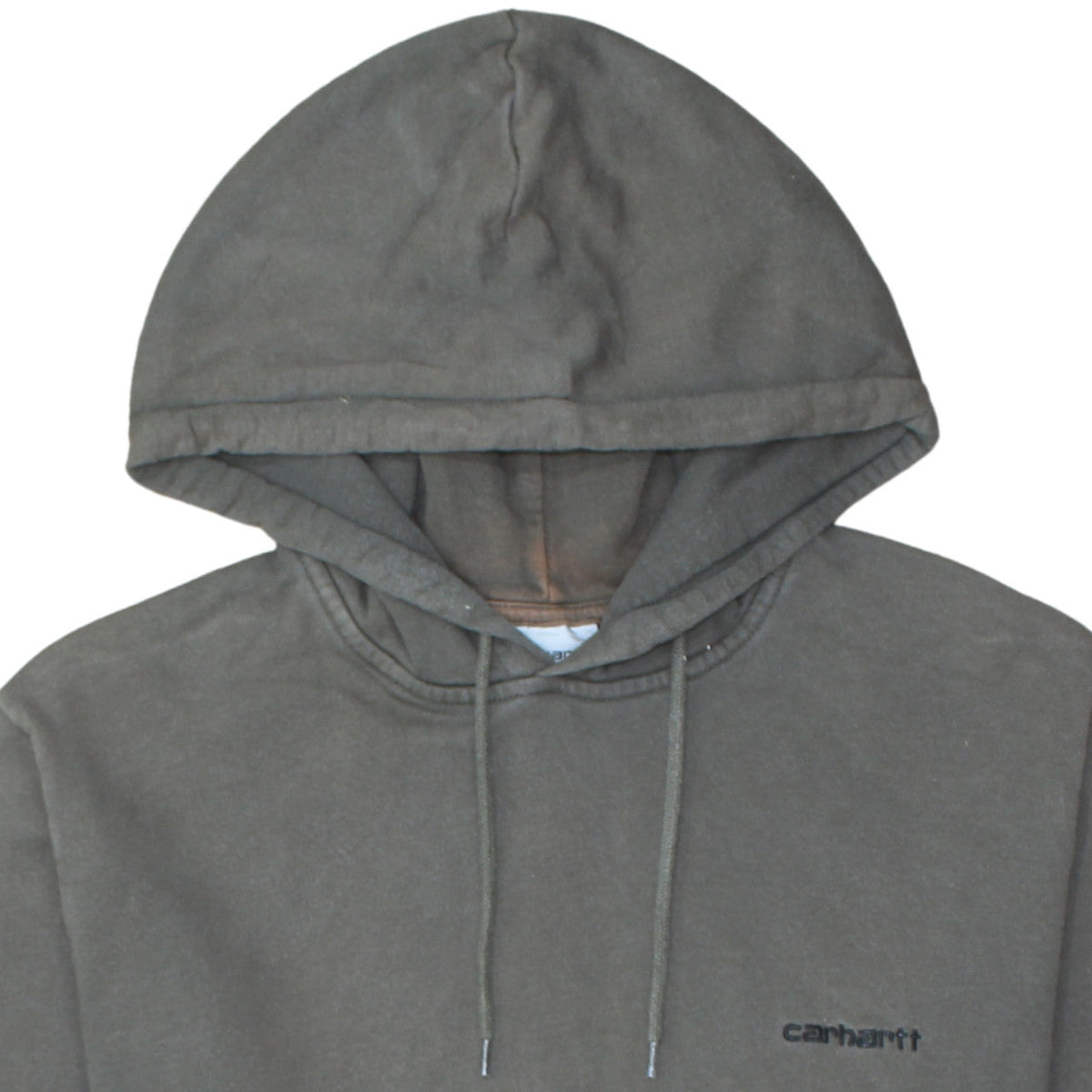 Mens UK Size M Carhartt Grey Pullover Hoodie