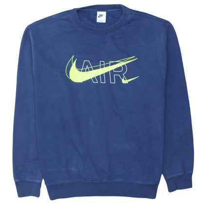 Mens UK Size XL Nike Blue Pullover Sweatshirt