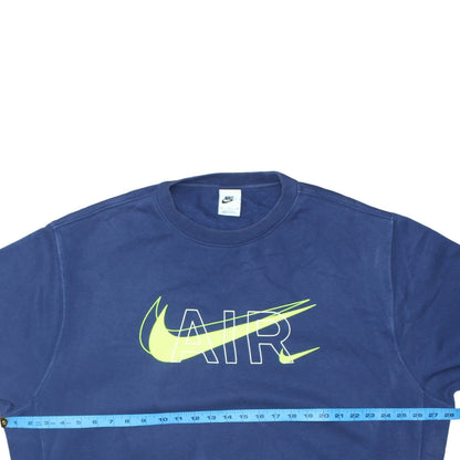 Mens UK Size XL Nike Blue Pullover Sweatshirt