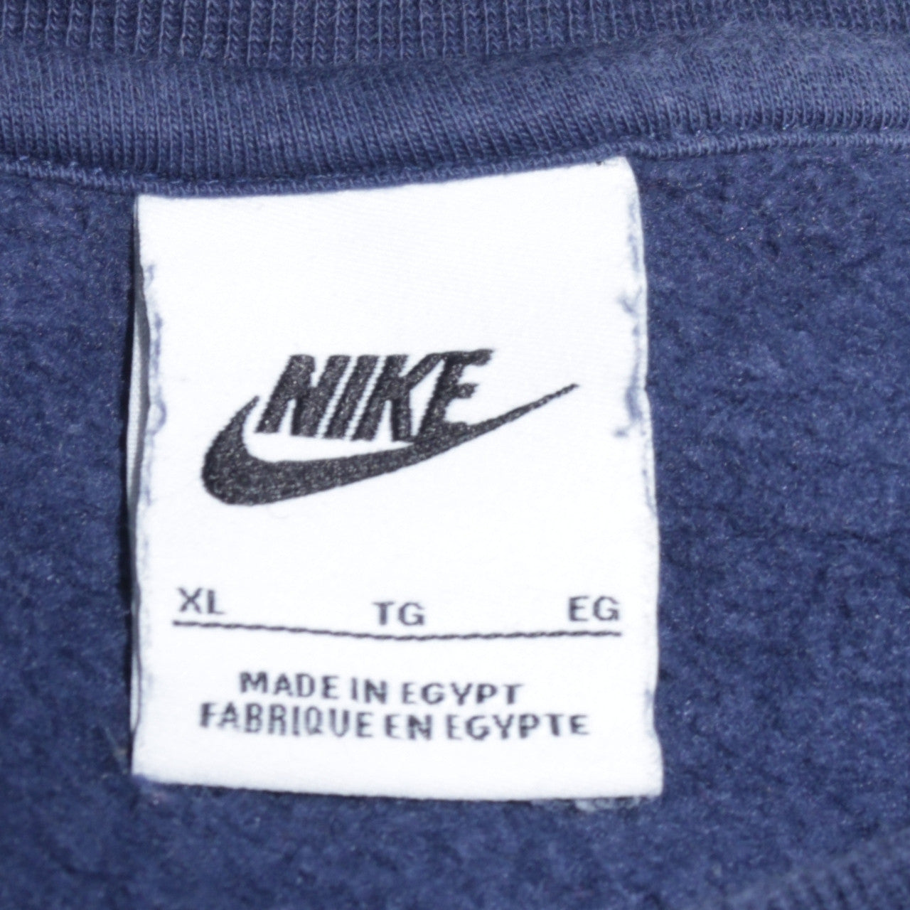 Mens UK Size XL Nike Blue Pullover Sweatshirt