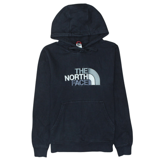 Mens UK Size M The North Face Black Pullover Hoodie