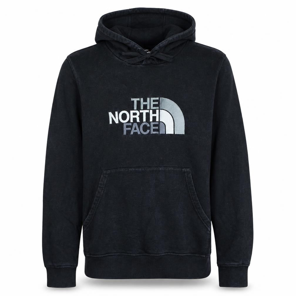 Mens UK Size M The North Face Black Pullover Hoodie