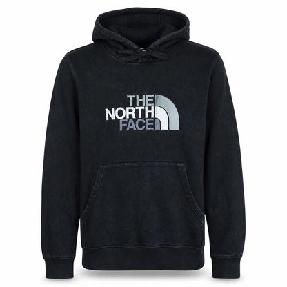 Mens UK Size M The North Face Black Pullover Hoodie