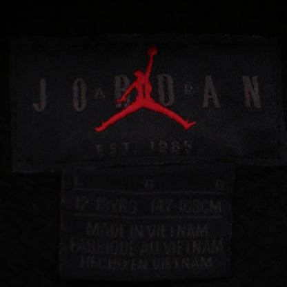 Boys UK Size 12-13 Years Jordan Black Pullover Hoodie