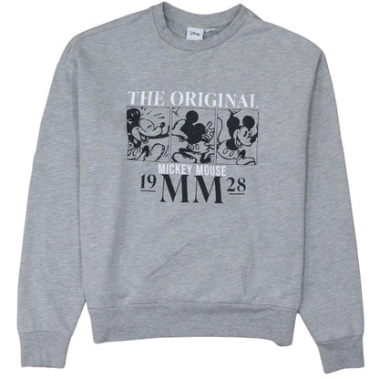Womens UK Size XS Disney Grey Pullover Sweatshirt