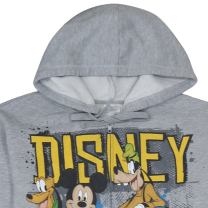 Womens UK Size M Disney Grey Full Zip Hoodie