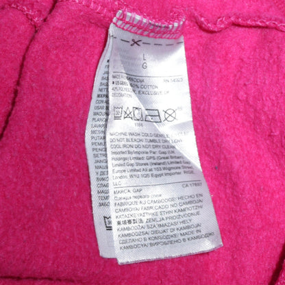 Womens UK Size L Gap Pink Pullover Hoodie
