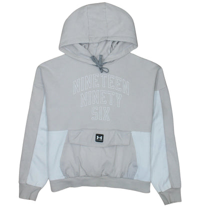 Mens UK Size M Under armour Beige Pullover Hoodie