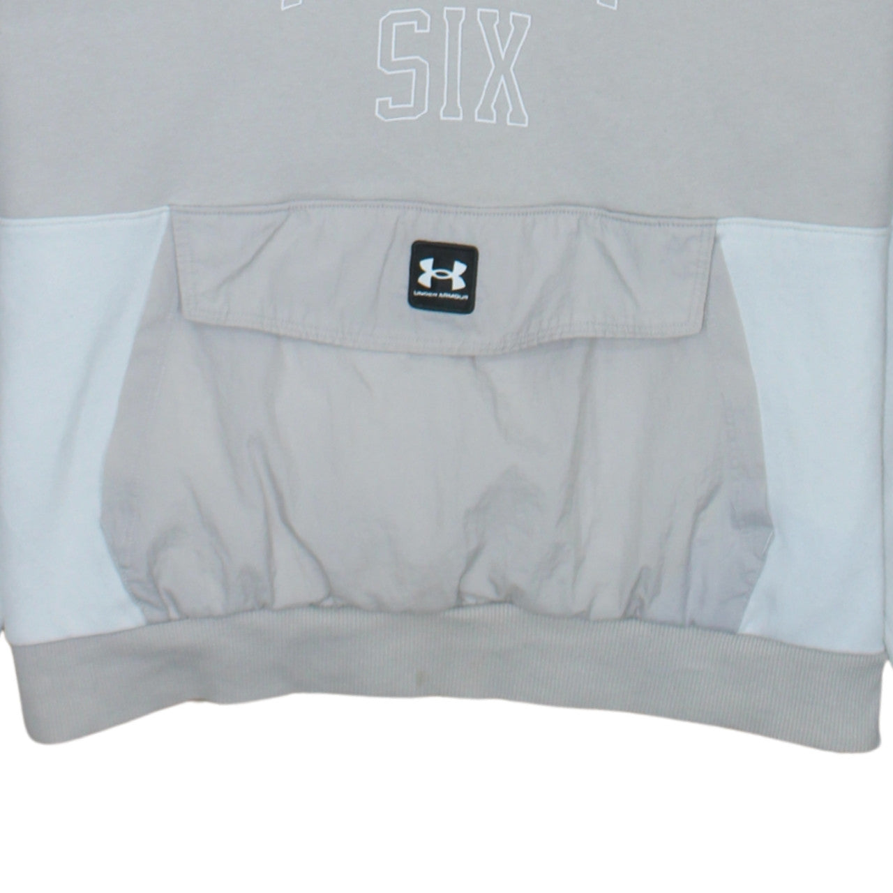Mens UK Size M Under armour Beige Pullover Hoodie
