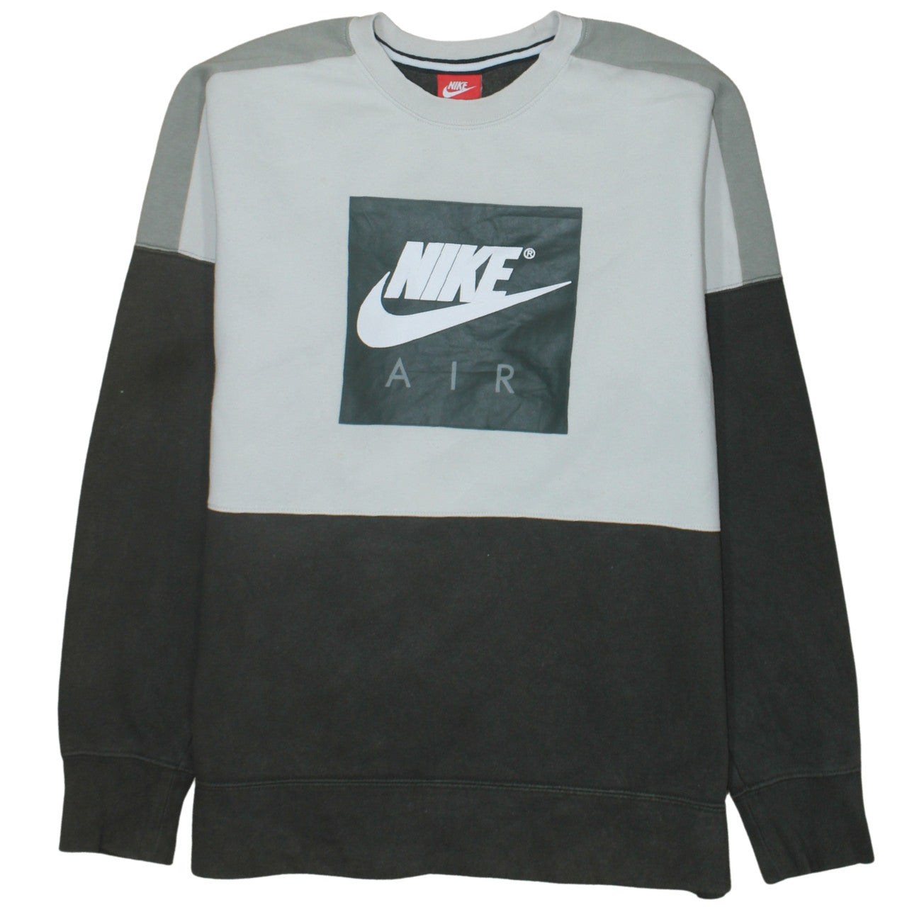 Mens UK Size M Nike Grey Pullover Sweatshirt