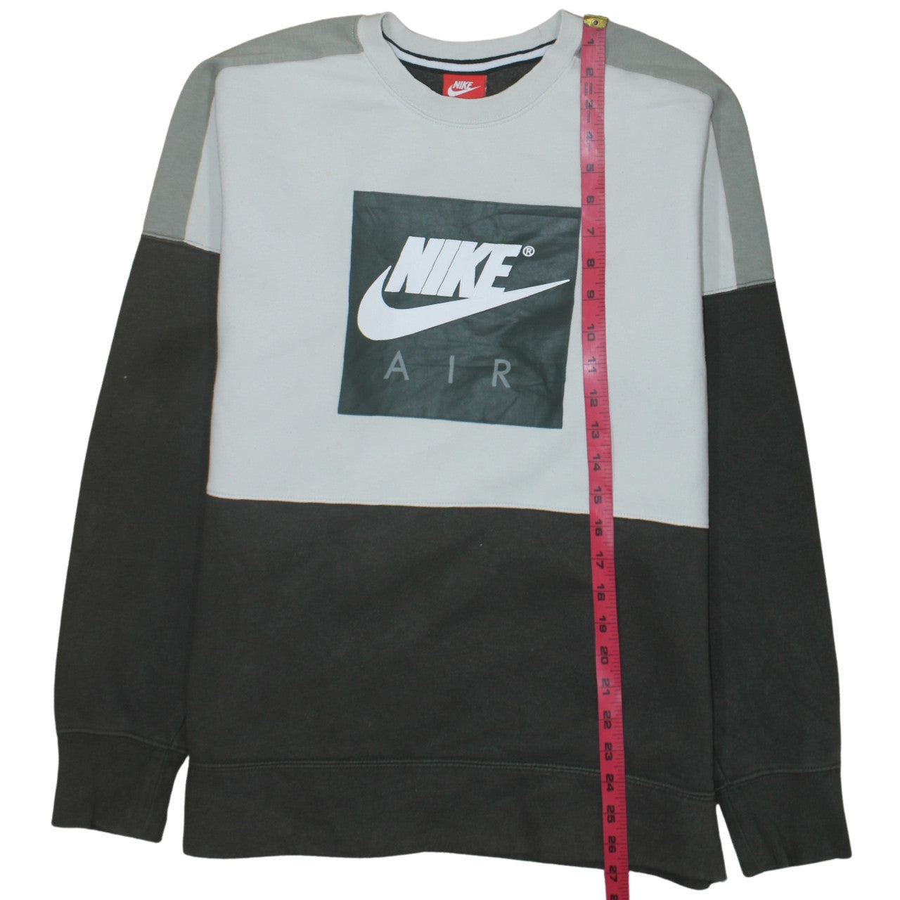 Mens UK Size M Nike Grey Pullover Sweatshirt