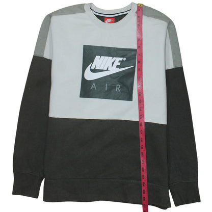 Mens UK Size M Nike Grey Pullover Sweatshirt