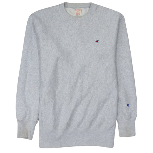 Mens UK Size 2XL Champion Grey Pullover Sweatshirt