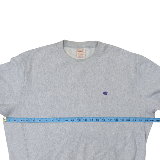 Mens UK Size 2XL Champion Grey Pullover Sweatshirt