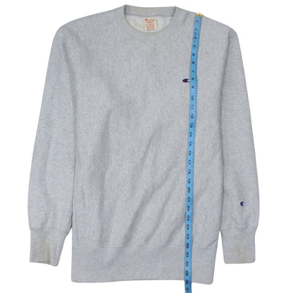Mens UK Size 2XL Champion Grey Pullover Sweatshirt