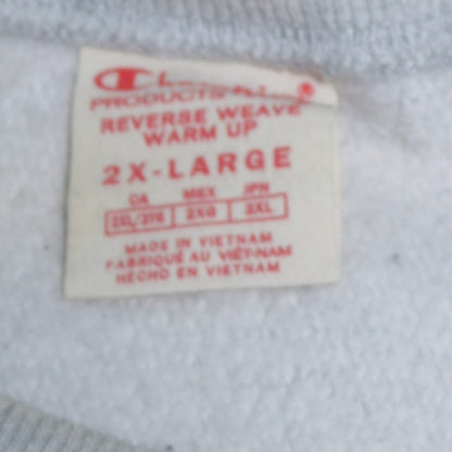 Mens UK Size 2XL Champion Grey Pullover Sweatshirt
