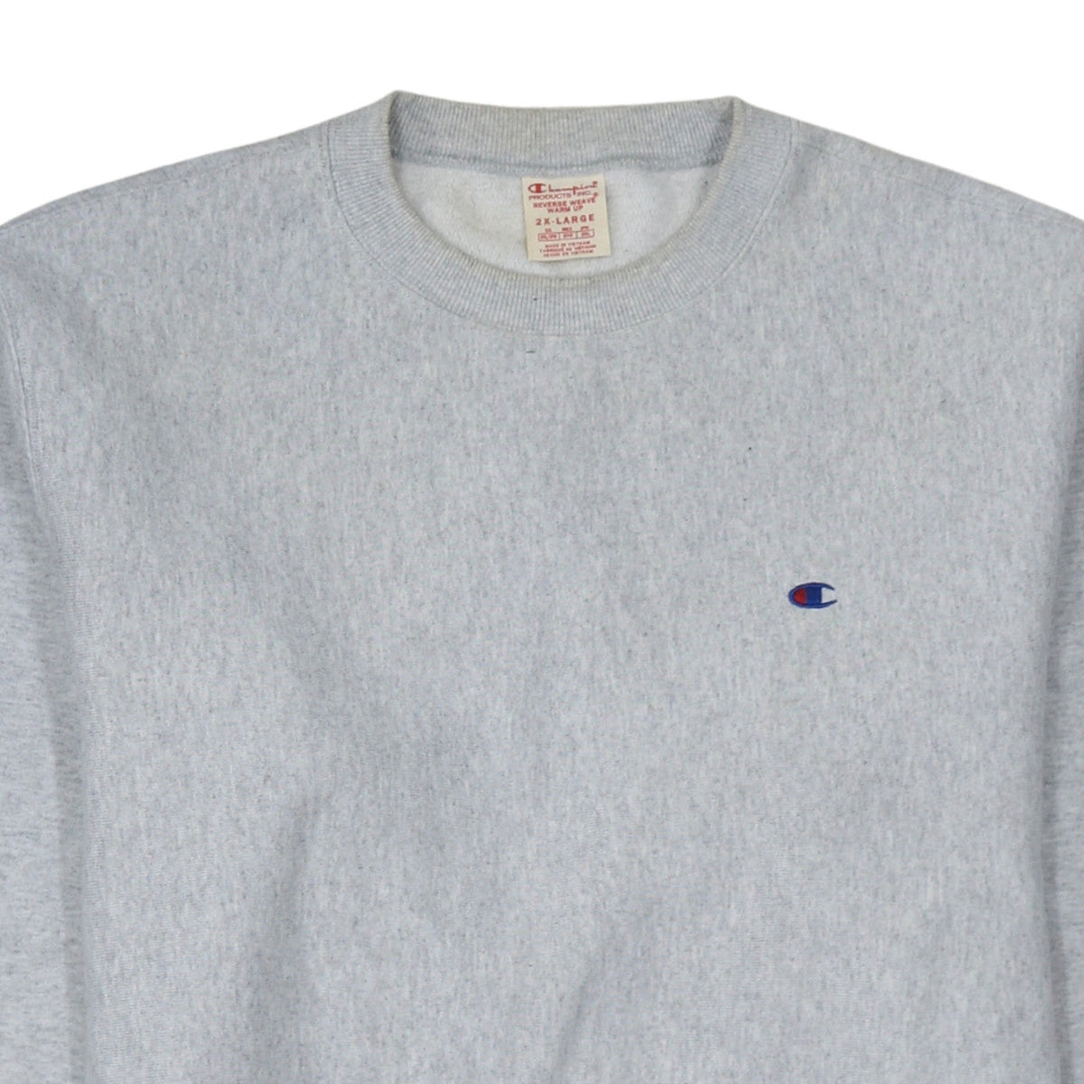 Mens UK Size 2XL Champion Grey Pullover Sweatshirt
