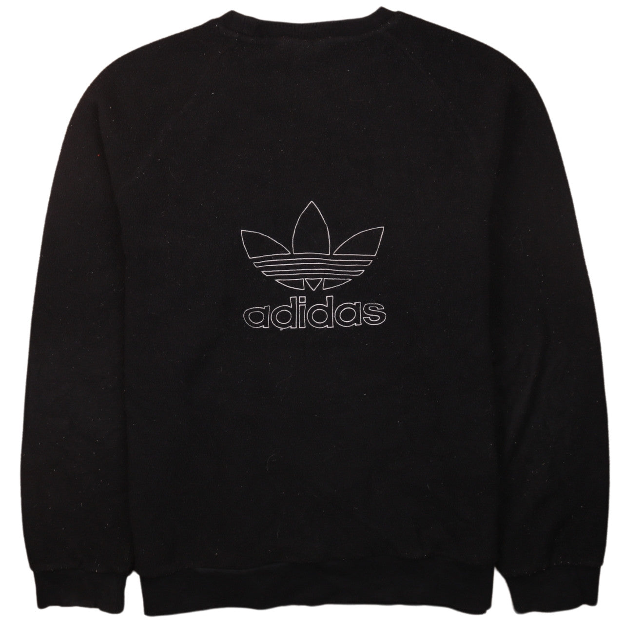 Mens UK Size M adidas Black Pullover Sweatshirt