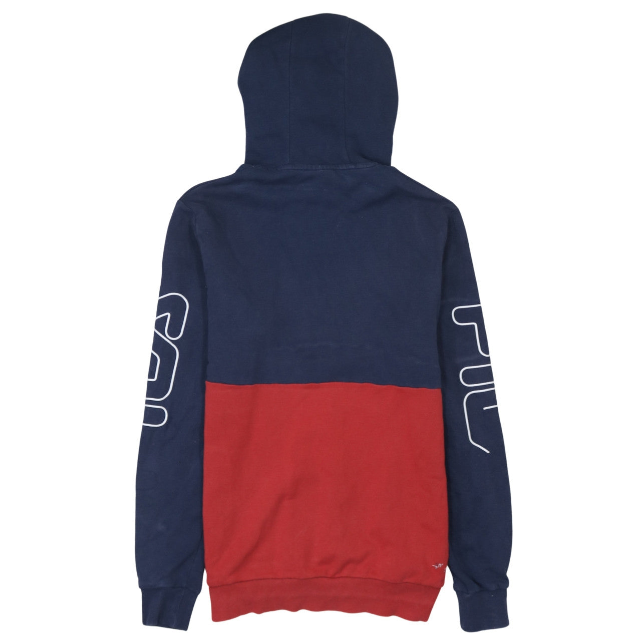 Womens UK Size S FILA Multicoloured Pullover Hoodie
