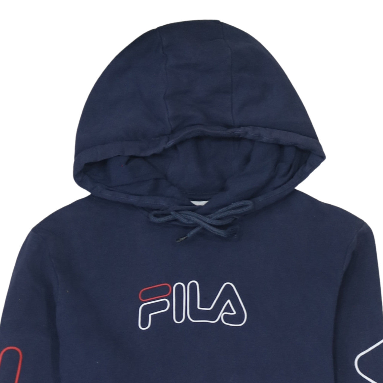 Womens UK Size S FILA Multicoloured Pullover Hoodie