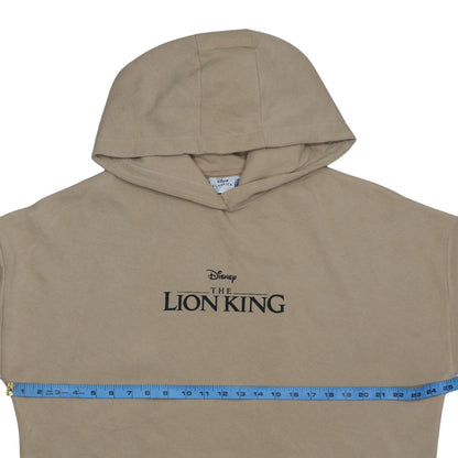 Womens UK Size M Disney Beige Pullover Hoodie
