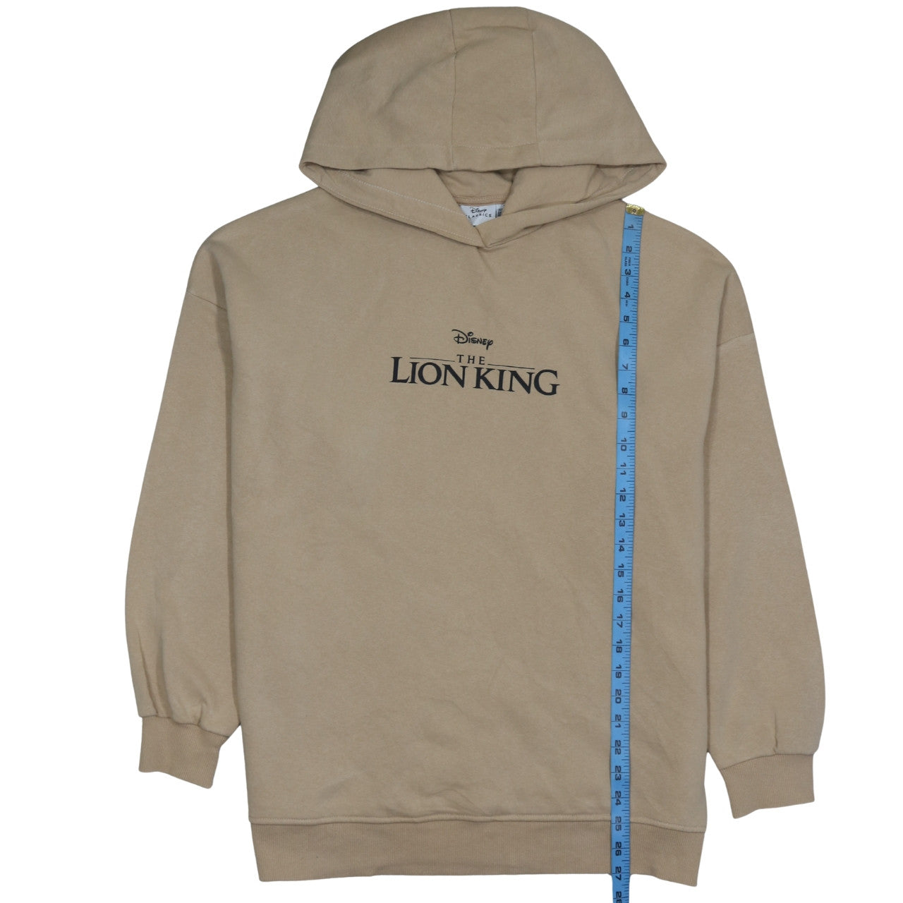 Womens UK Size M Disney Beige Pullover Hoodie