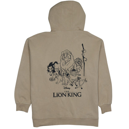 Womens UK Size M Disney Beige Pullover Hoodie