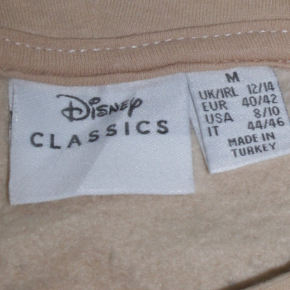 Womens UK Size M Disney Beige Pullover Hoodie