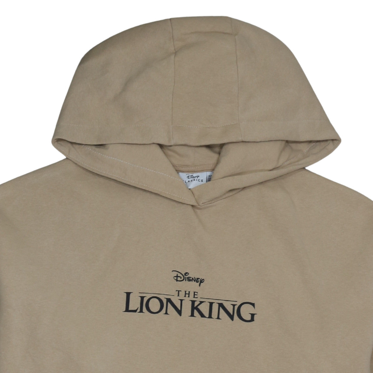 Womens UK Size M Disney Beige Pullover Hoodie