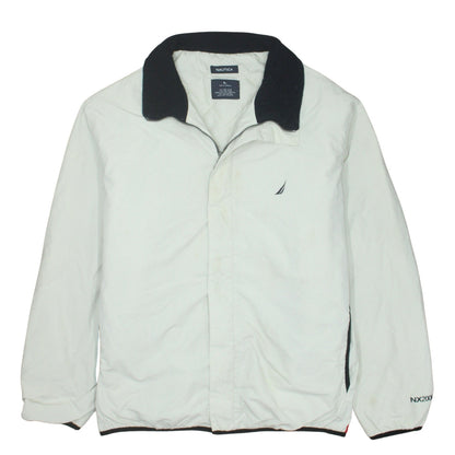Mens UK Size L Nautica White Basic Jacket