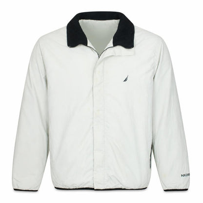 Mens UK Size L Nautica White Basic Jacket