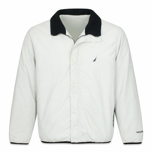 Mens UK Size L Nautica White Basic Jacket
